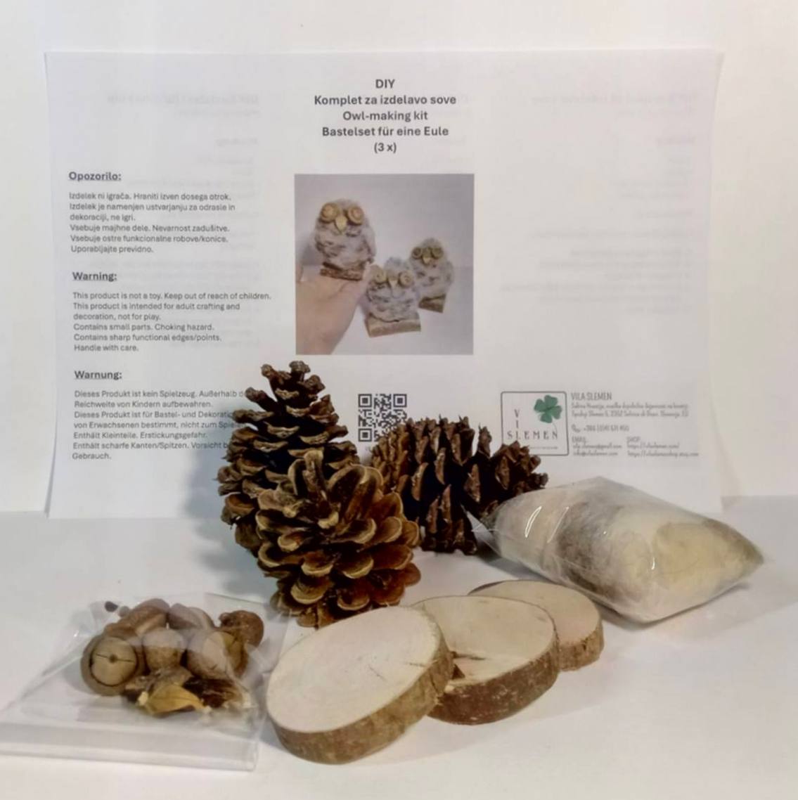 DIY Owl making kit