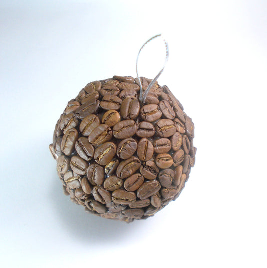 Kaffeebohnenkugel Kaffeetischdekoration Küchendekoration Anhänger Kaffeeliebhaber Geschenk Dekor Kaffeeliebhaber Dekoration Naturstrumpffüller