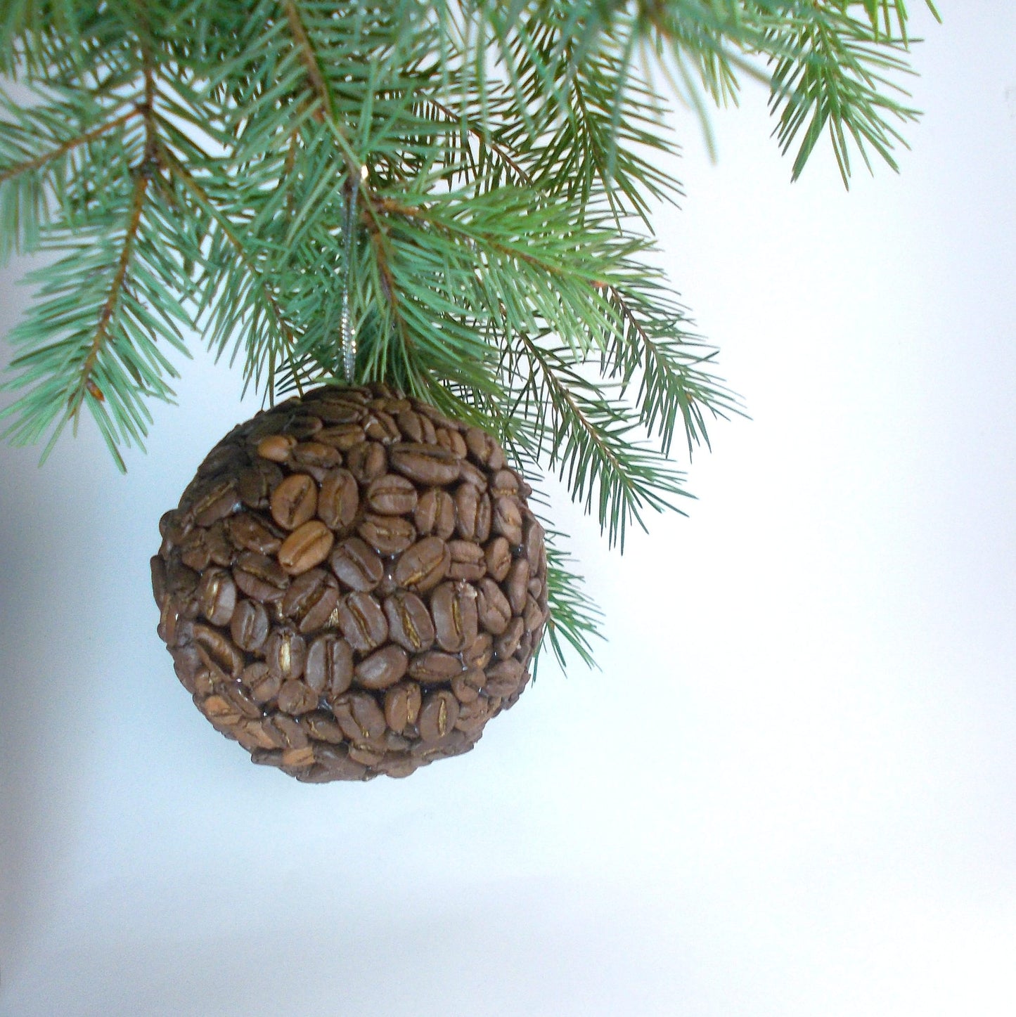 Kaffeebohnenkugel Kaffeetischdekoration Küchendekoration Anhänger Kaffeeliebhaber Geschenk Dekor Kaffeeliebhaber Dekoration Naturstrumpffüller